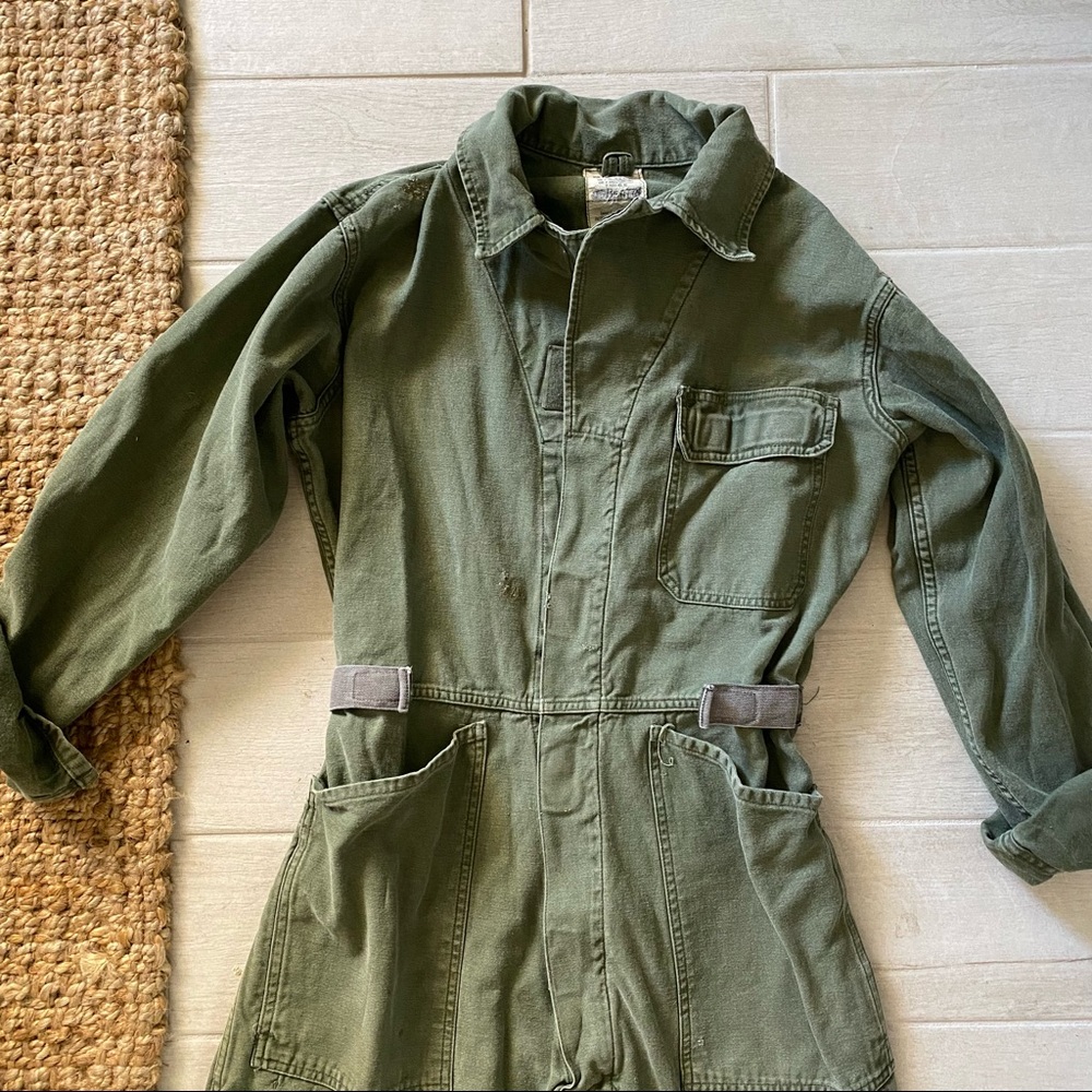 Vintage utility jumpsuit